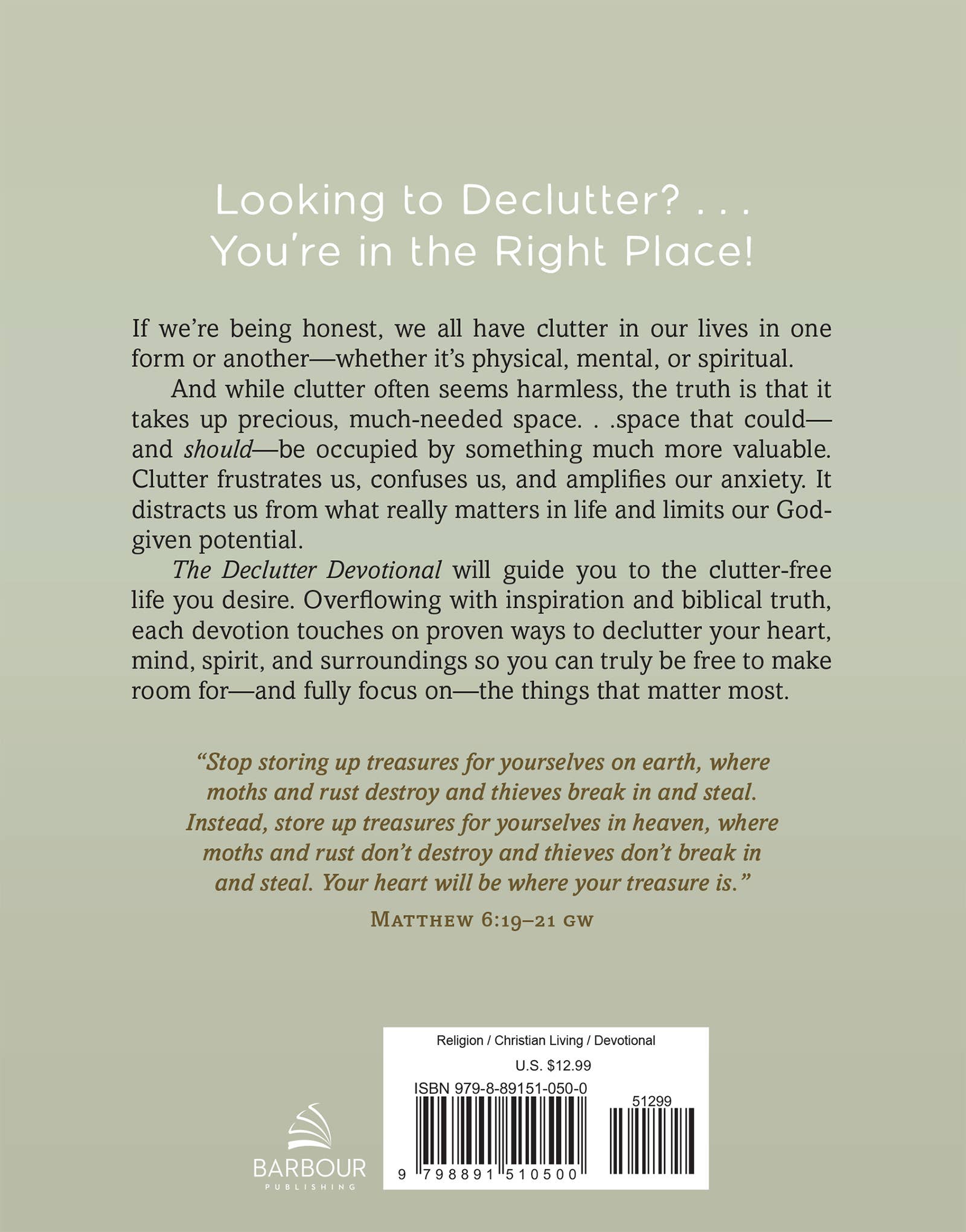 The Declutter Devotional - Ana Patricia Boutique