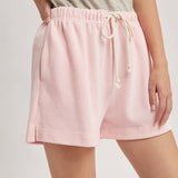 Soft Touch Knit Shorts -Ballet Pink