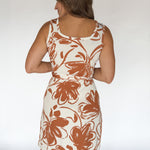 Square Neck Floral Dress - Ana Patricia Boutique