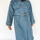 Denim Trench Coat - Ana Patricia Boutique