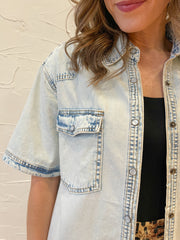 Classic Denim Button Up