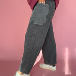 Mineral Wash Cargo Pant- Black - Ana Patricia Boutique