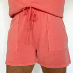 Simple Times Matching Set- Coral - Ana Patricia Boutique