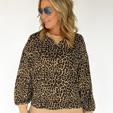 Leopard Crewneck - Ana Patricia Boutique