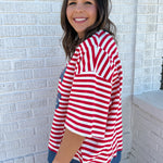 USA 1776 Top-Red - Ana Patricia Boutique