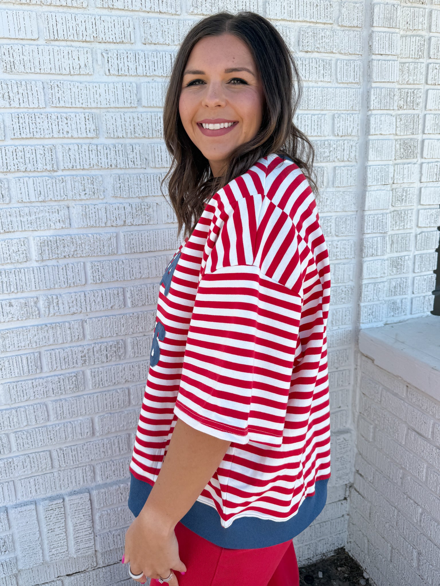 USA 1776 Top-Red - Ana Patricia Boutique