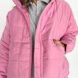 Quilted Jacket- Pink