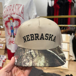 Nebraska Camo Hat - Ana Patricia Boutique