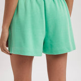Soft Touch Knit Shorts -Spring Green