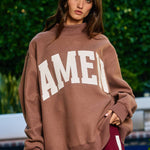 AMEN Reversible Mock Sweatshirt - Ana Patricia Boutique