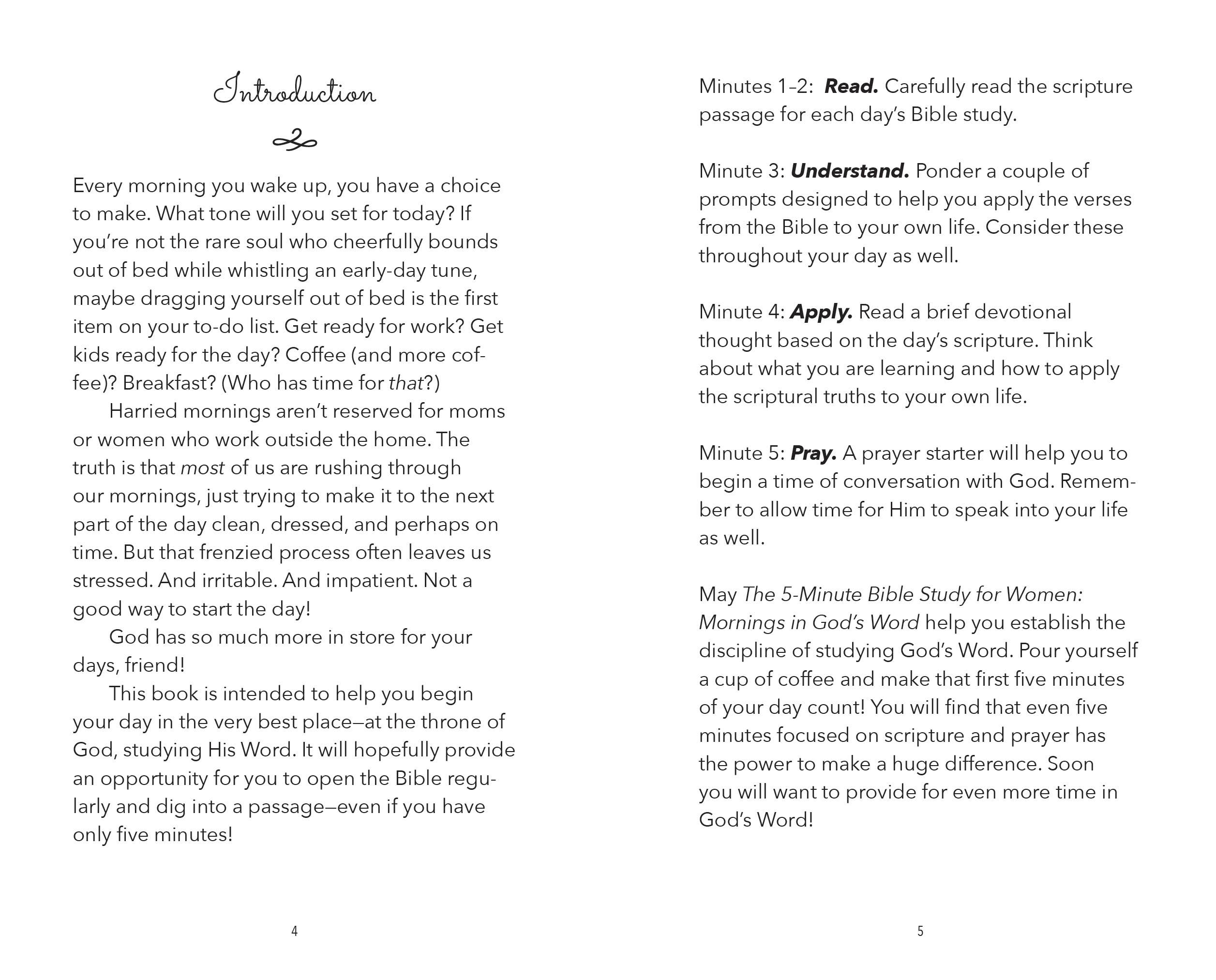 The 5-Minute Bible Study for Women - Ana Patricia Boutique