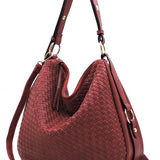 Woven Shoulder Bag-
