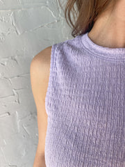 Poised Perfection Top- Lavender