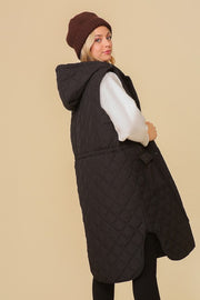 Luxe Layer Vest-Black