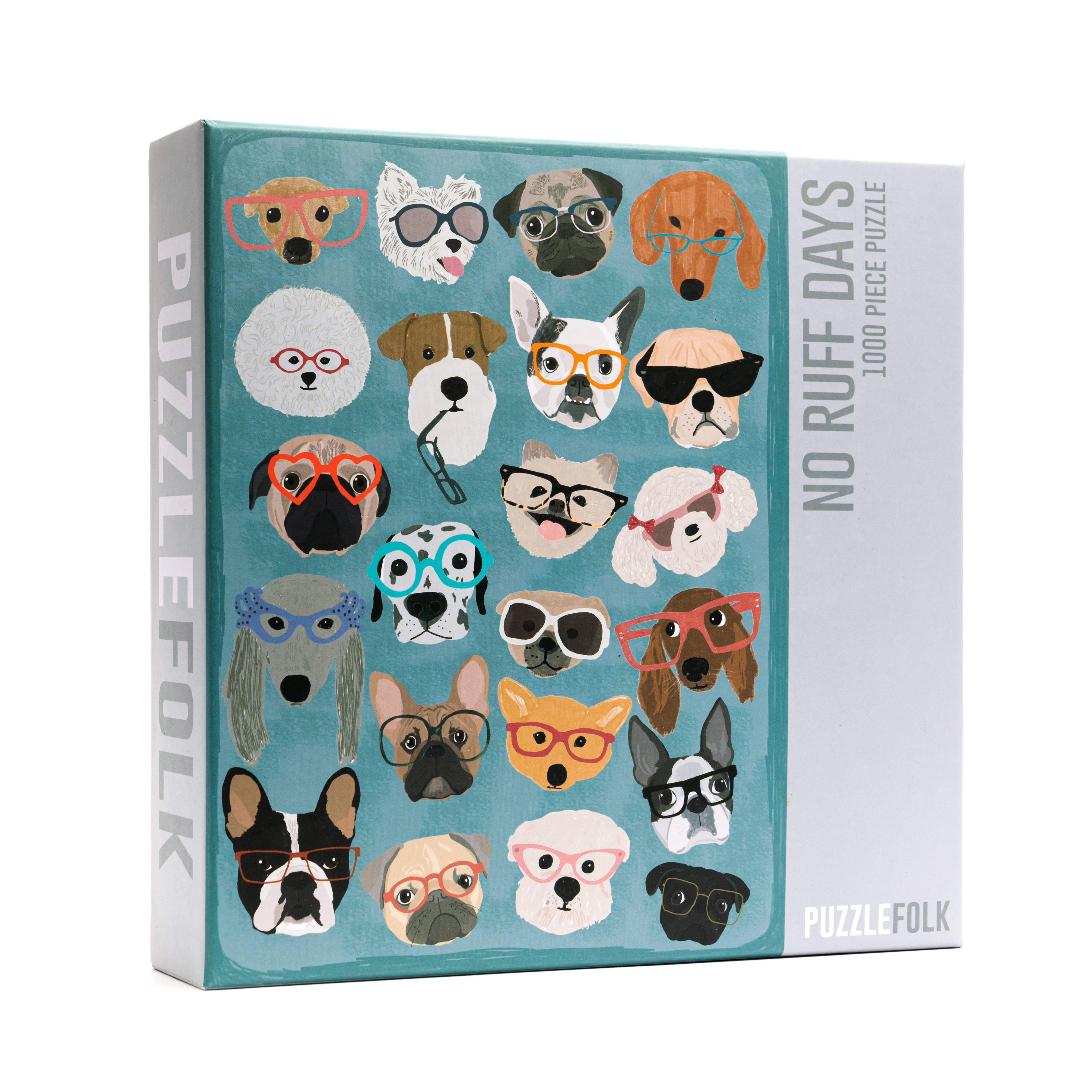 No Ruff Days 1000 piece Dog puzzle - Ana Patricia Boutique