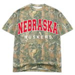 Huskers Camouflage Tee: Green - Ana Patricia Boutique