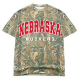 Huskers Camouflage Tee: Green - Ana Patricia Boutique