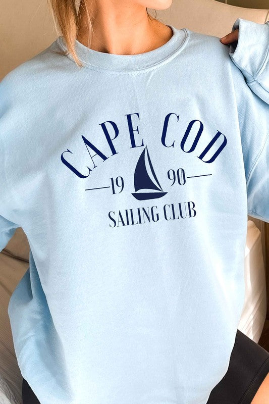 Cape Cod Sailing Club Sweatshirt- Blue
