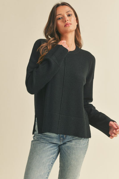 The Calla Sweater- Black