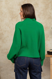 Nordic Comfort Long Sleeve Top- Green