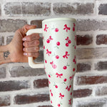 40z Tumbler- Cherries - Ana Patricia Boutique