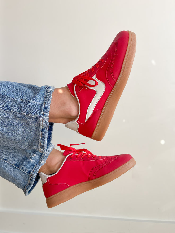 Modern Sneakers- Red