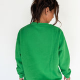 Crewneck Fleece-Green