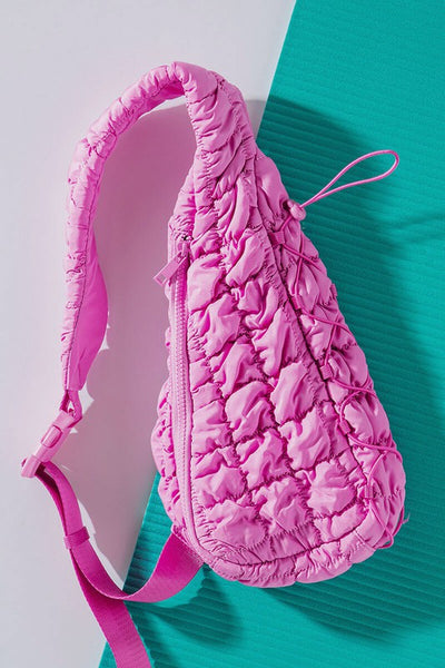 Quilted Sling- Pink