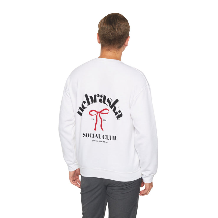 Nebraska Social Club Unisex Heavy Blend™ Crewneck Sweatshirt