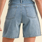 High Waist Bermuda Mom Short - Ana Patricia Boutique