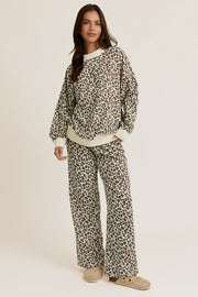 Leopard Lounge Set