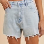 Distressed Hem Shorts - Ana Patricia Boutique