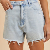 Distressed Hem Shorts - Ana Patricia Boutique