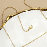 Heart Enamel Necklace- Red - Ana Patricia Boutique