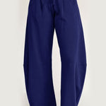 Barrel Sweatpants- Navy - Ana Patricia Boutique