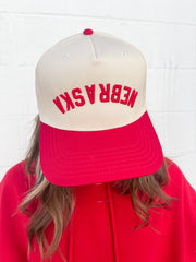 Upside Down Nebraska Trucker Hat