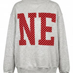 NE Polka Dot Mock Neck - Ana Patricia Boutique
