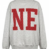 NE Polka Dot Mock Neck - Ana Patricia Boutique
