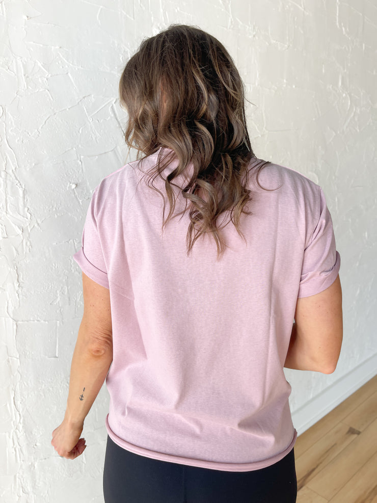 The Mali Basic Tee-Light Pink