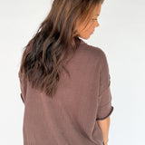 Crewneck Sweater- Brown