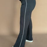 Modal Scuba Piping Pant-Black