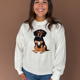 Beagle Dog Sweater-White