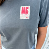 Nebraska-State Sticker Tee