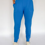 In Training Joggers- Blue - Ana Patricia Boutique