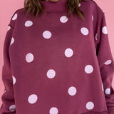 Praise God Reversible Mock Sweatshirt - Ana Patricia Boutique