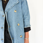 Denim Trench Coat - Ana Patricia Boutique