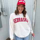 Ribbed Nebraska Pullover- Cream