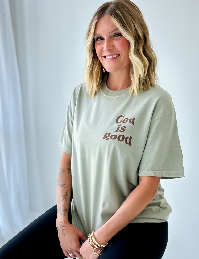 God Is Good Tee - Ana Patricia Boutique
