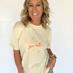 You Matter Graphic Tee- Ivory - Ana Patricia Boutique