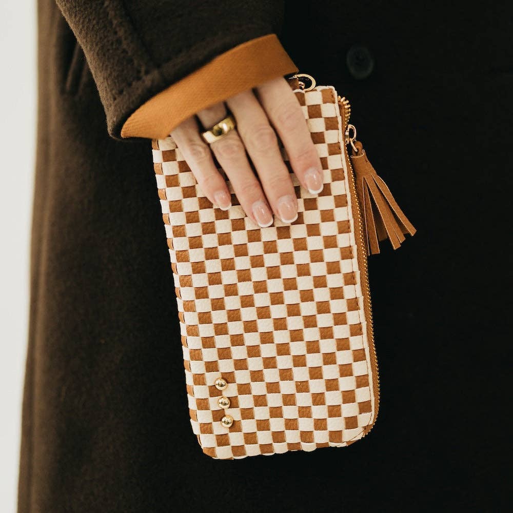 Woven Clutch Wristlet - Ana Patricia Boutique